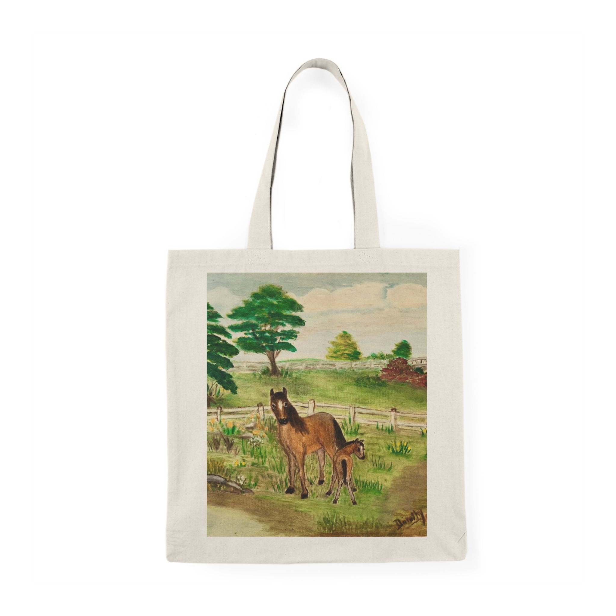 "Mare and Foal" Tote Bag