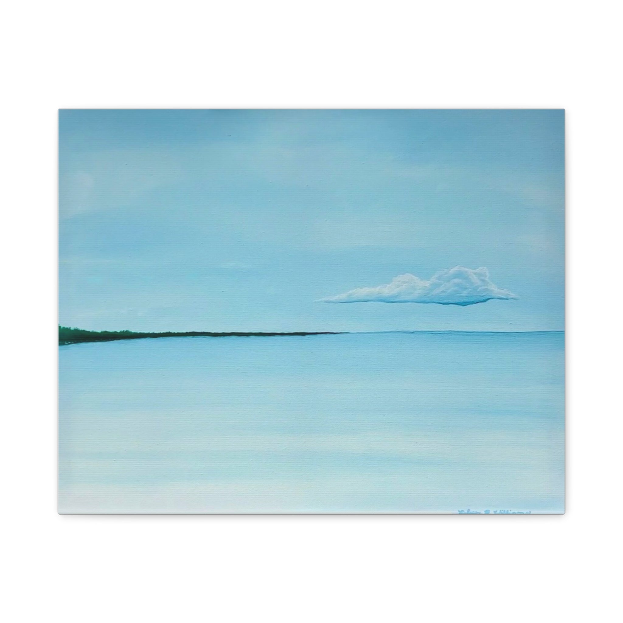 "White Waters" Stretched Canvas