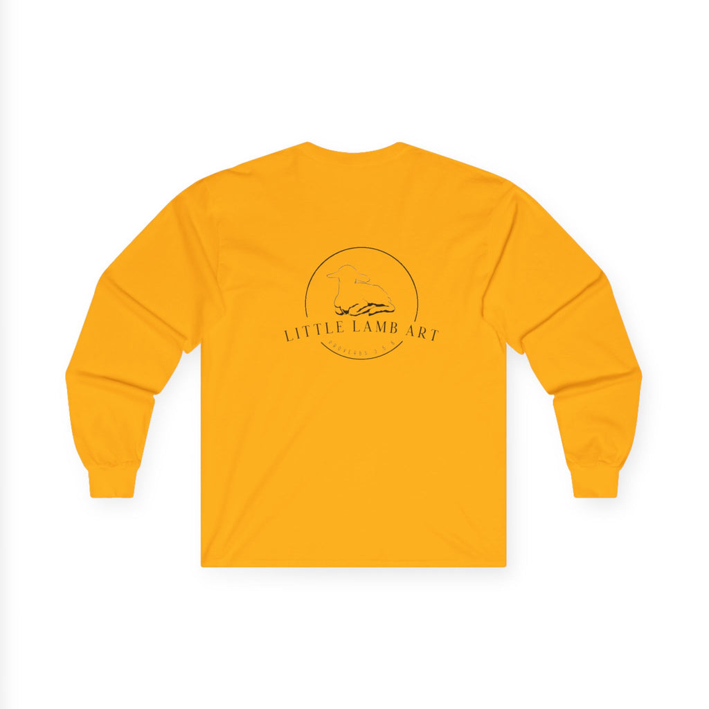 "Little Lamb Art" Long Sleeve T-Shirt