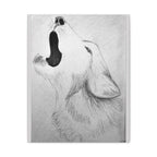 "Wolf Study" Stretched Canvas
