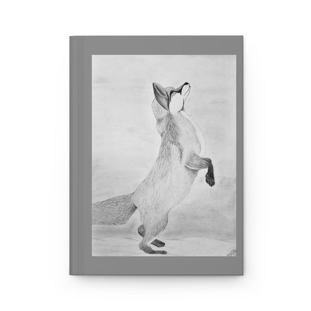"Fox Study" Hardcover Journal