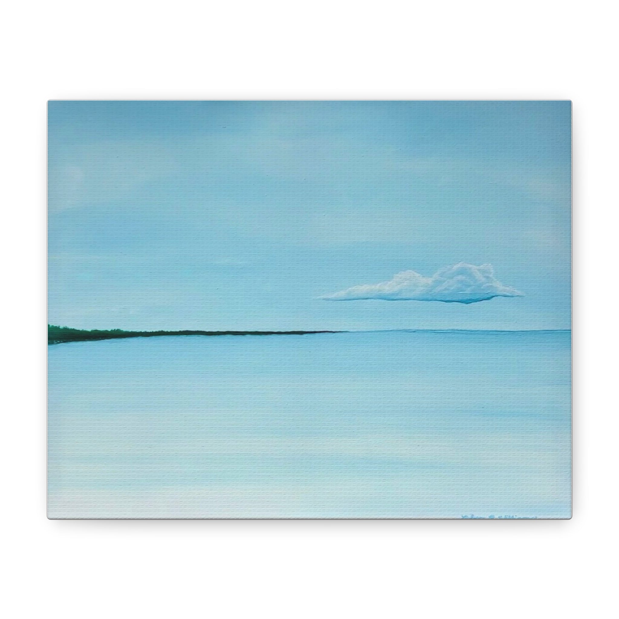 "White Waters" Stretched Canvas