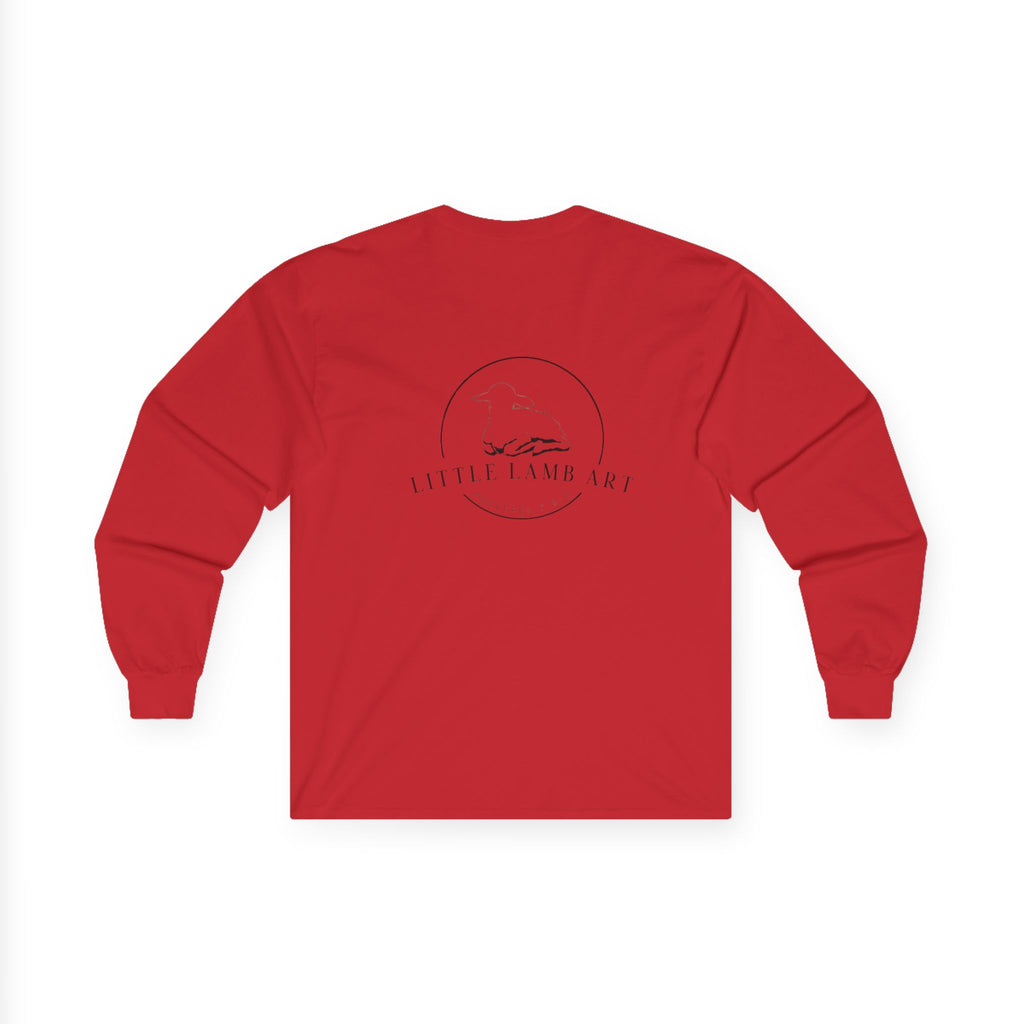 "Little Lamb Art" Long Sleeve T-Shirt