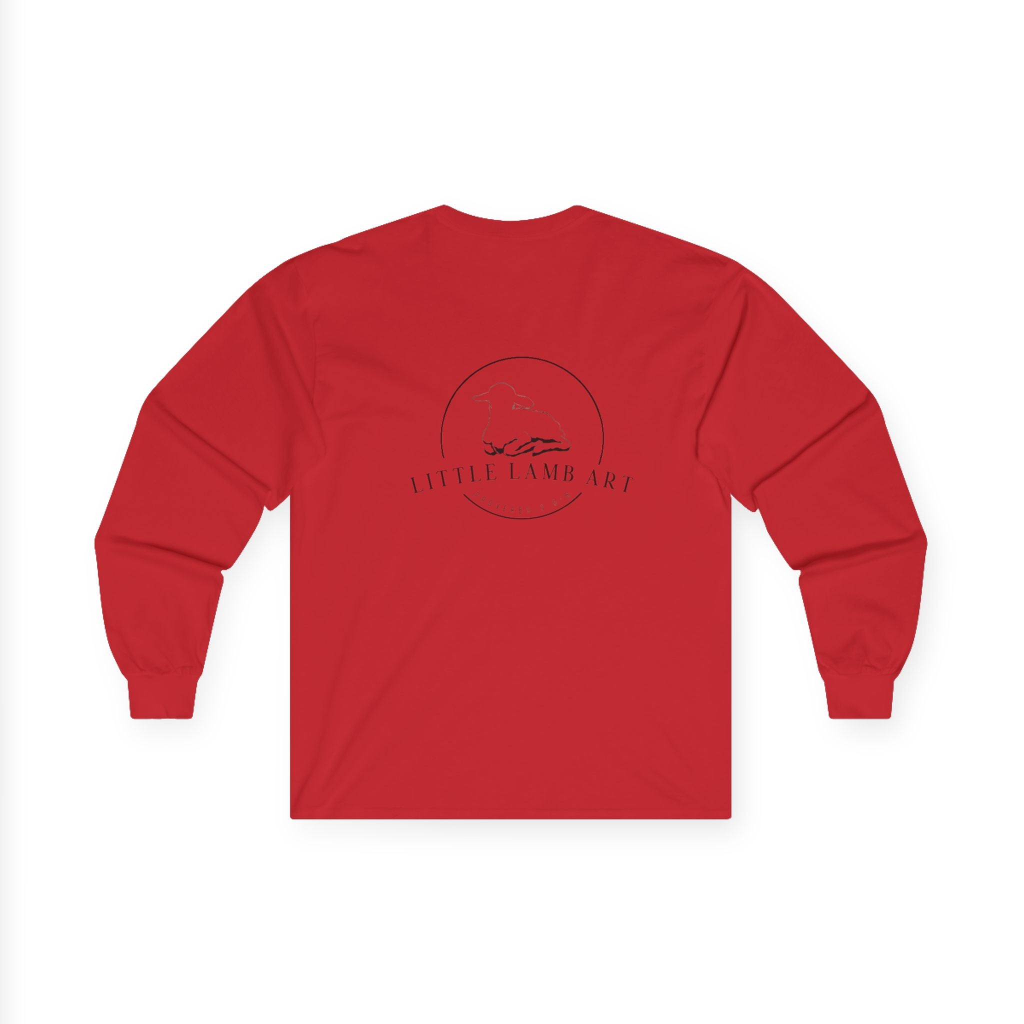 "Little Lamb Art" Long Sleeve T-Shirt