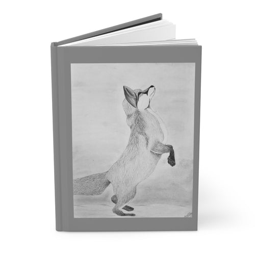 "Fox Study" Hardcover Journal