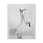 "Fox Study" Stretched Canvas