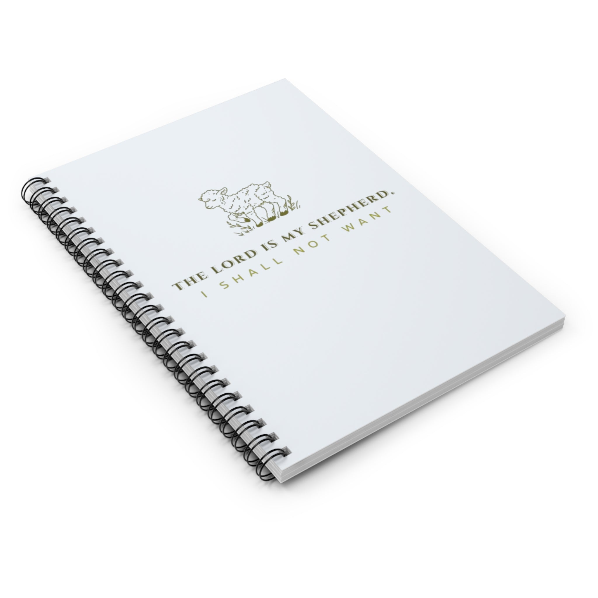 "My Shepherd" Spiral Notebook