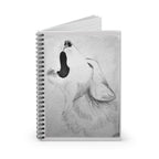 "Wolf Study" Spiral Notebook