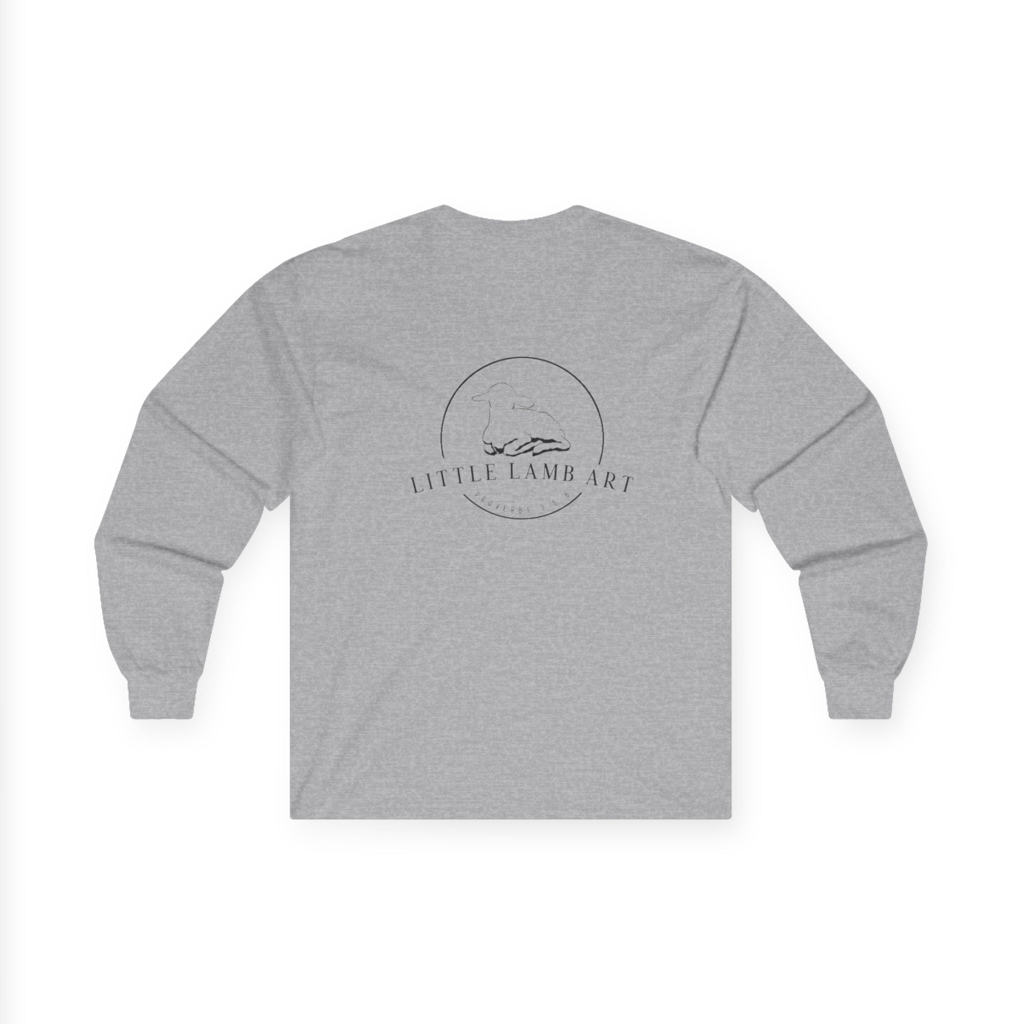 "Little Lamb Art" Long Sleeve T-Shirt