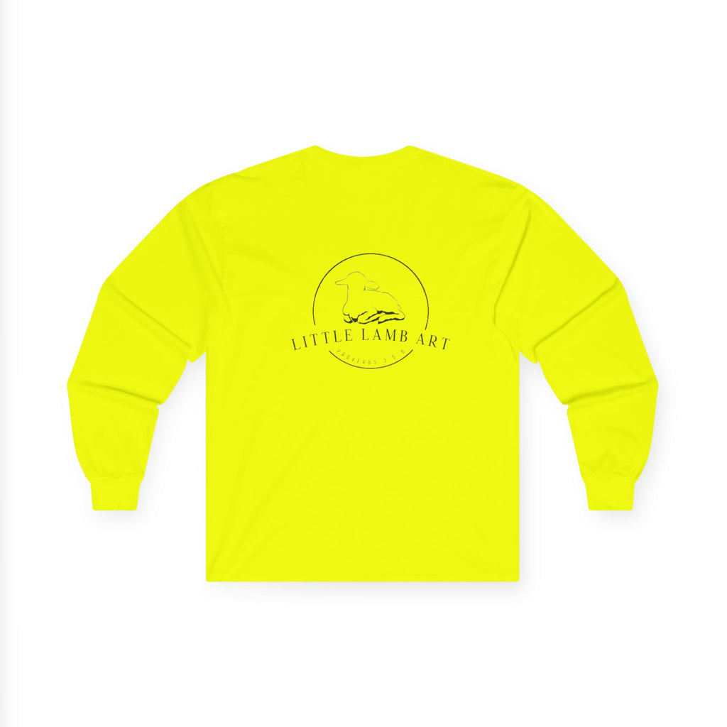 "Little Lamb Art" Long Sleeve T-Shirt