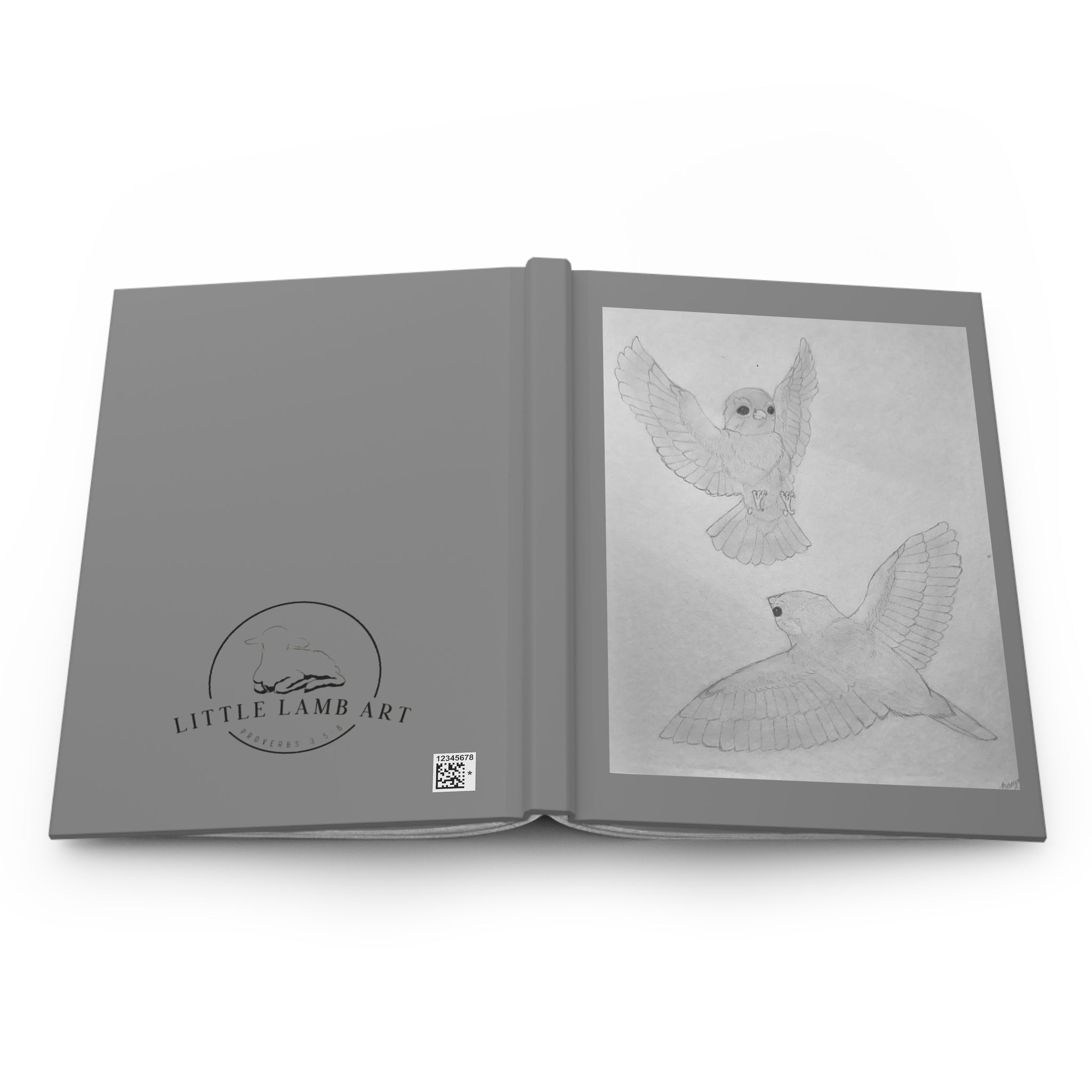 "Finch Study" Hardcover Journal