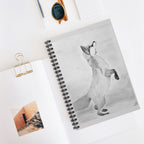"Fox Study" Spiral Notebook