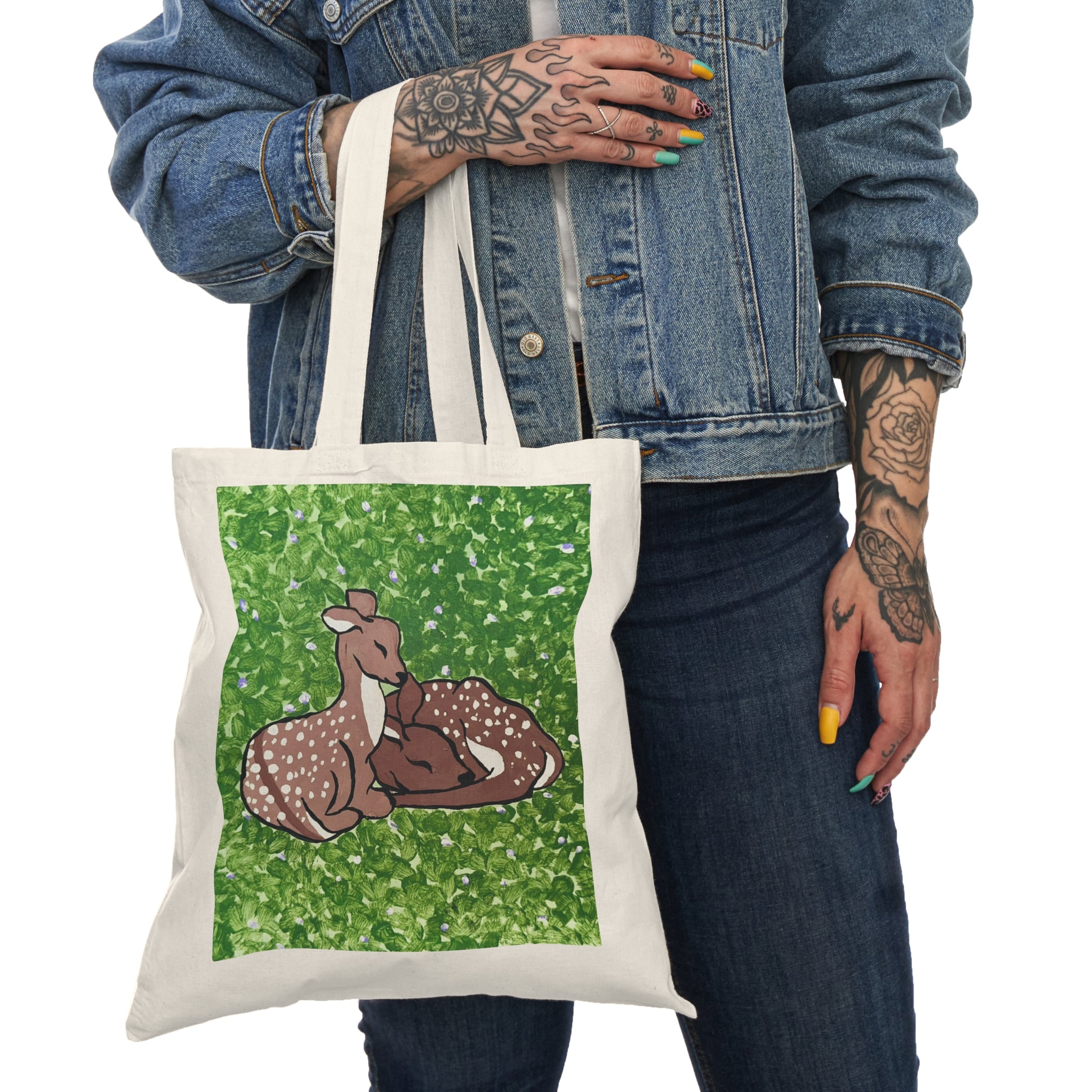 "Fawn Friends" Tote Bag