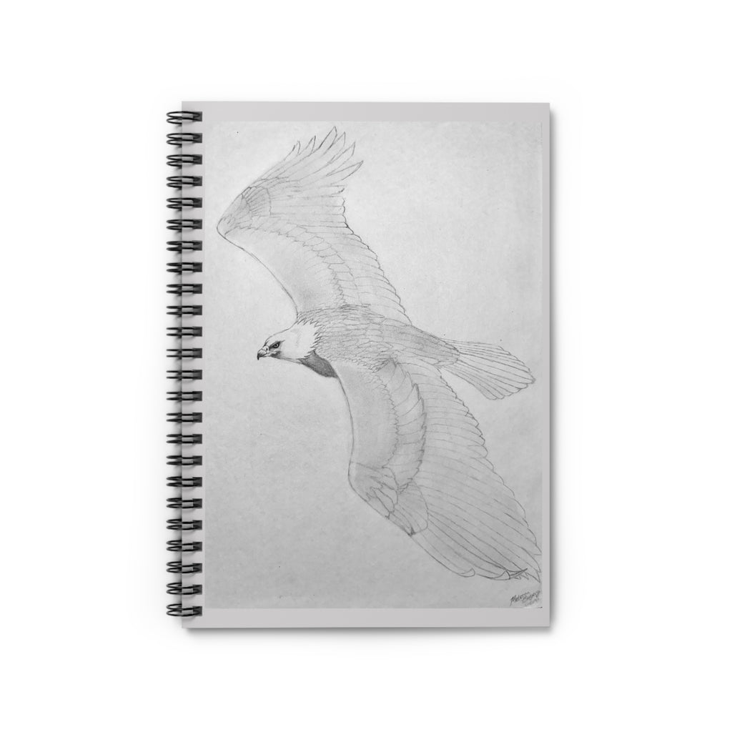 "Eagle Study" Spiral Notebook