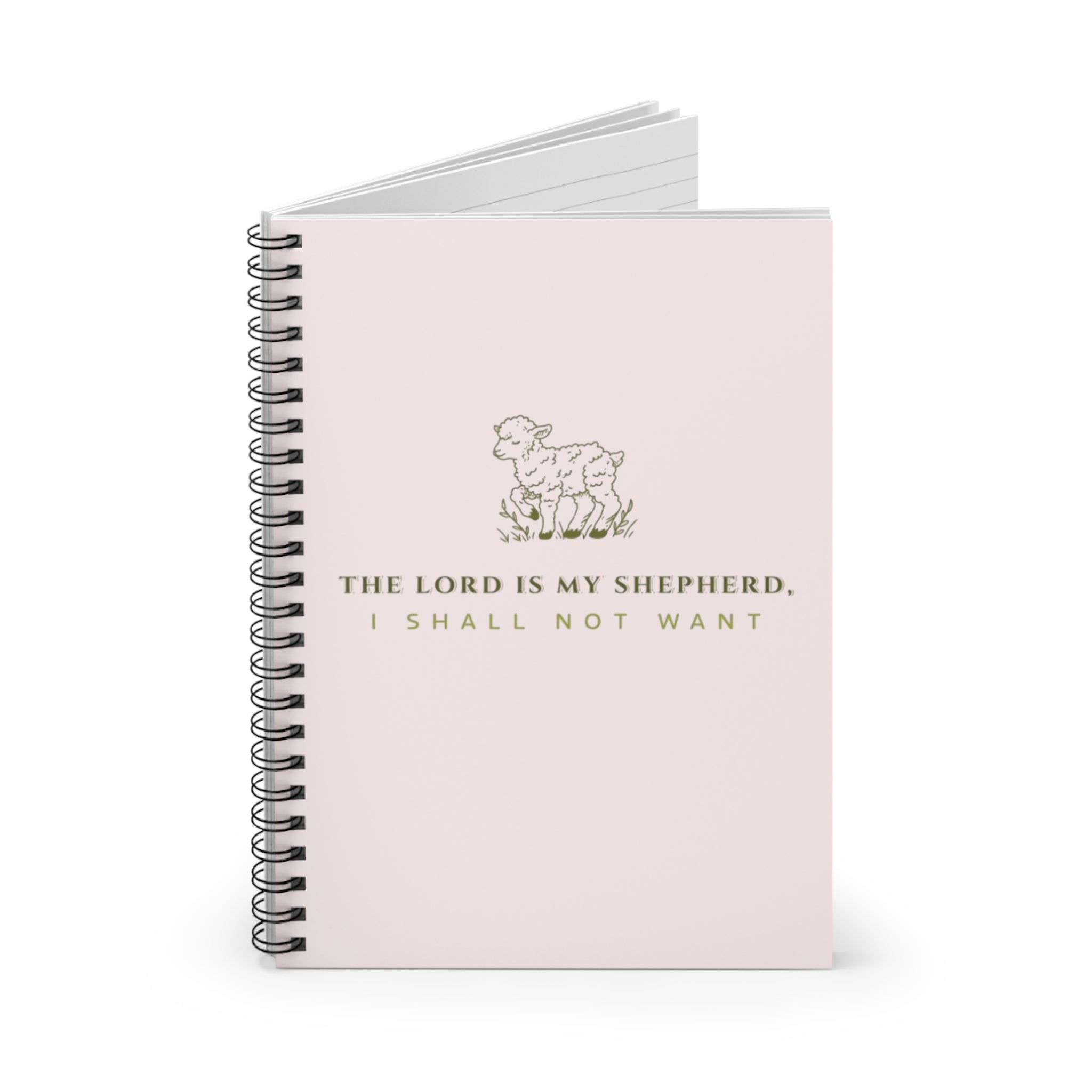 "My Shepherd" Spiral Notebook