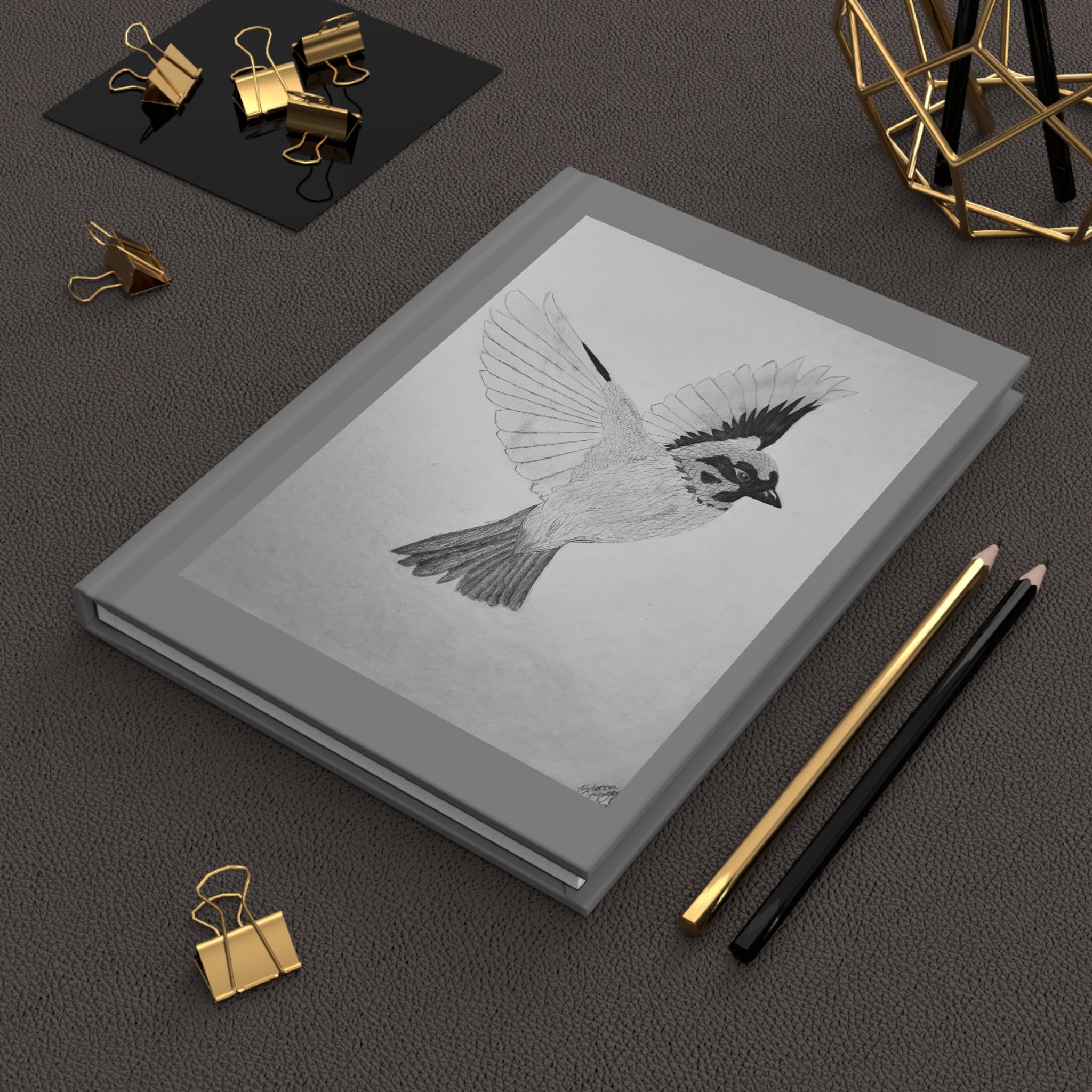 "Songbird Study" Hardcover Journal