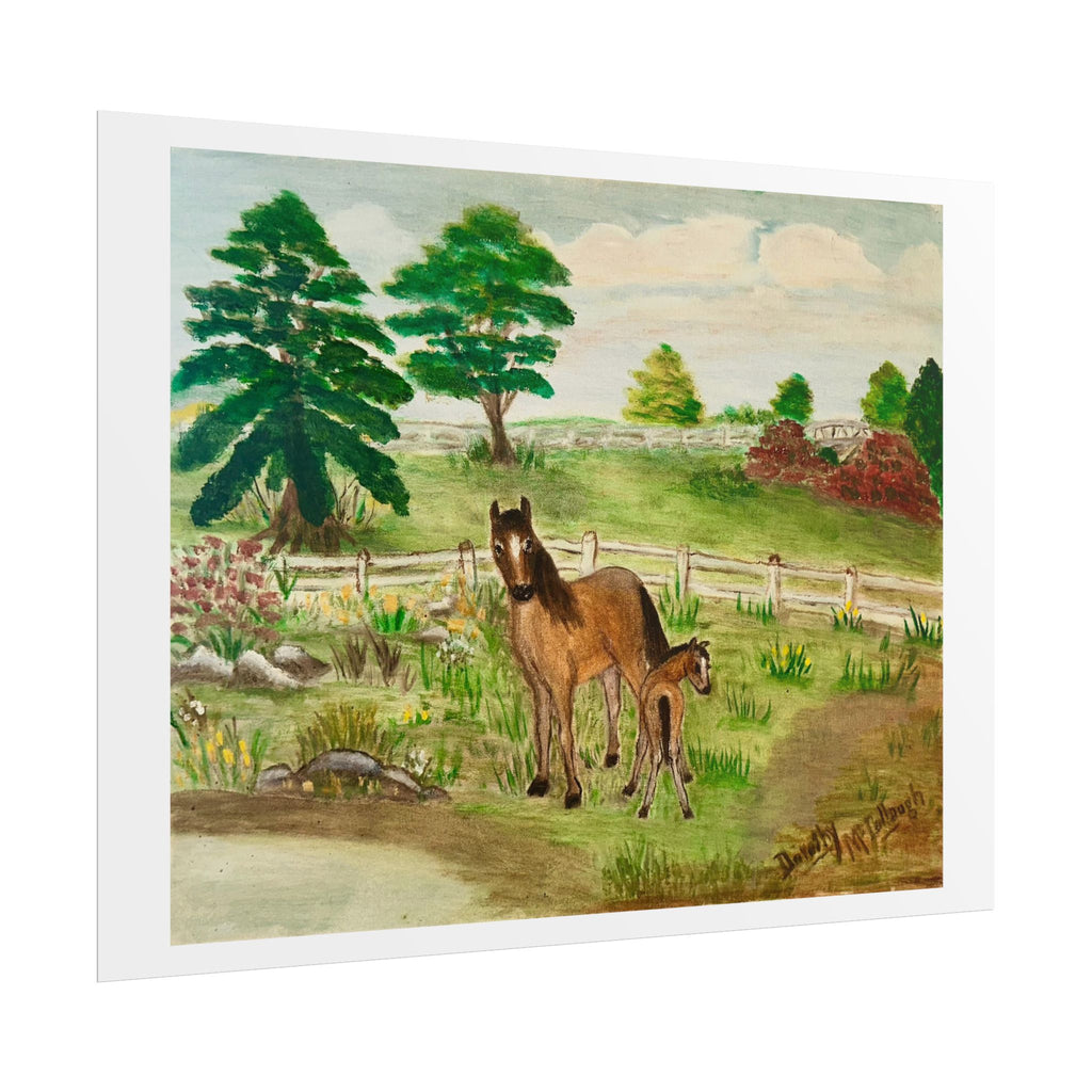 "Mare and Foal" Limited Edition Print
