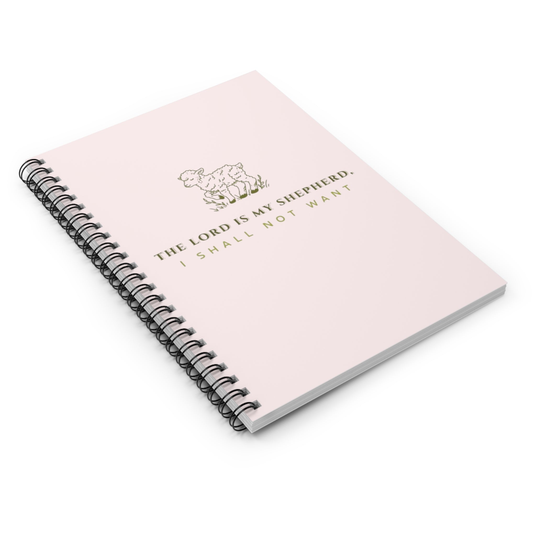 "My Shepherd" Spiral Notebook