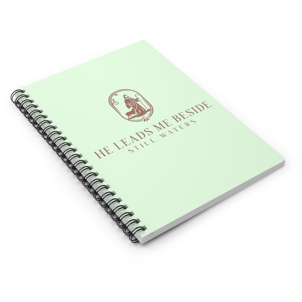 "Still Waters" Spiral Notebook