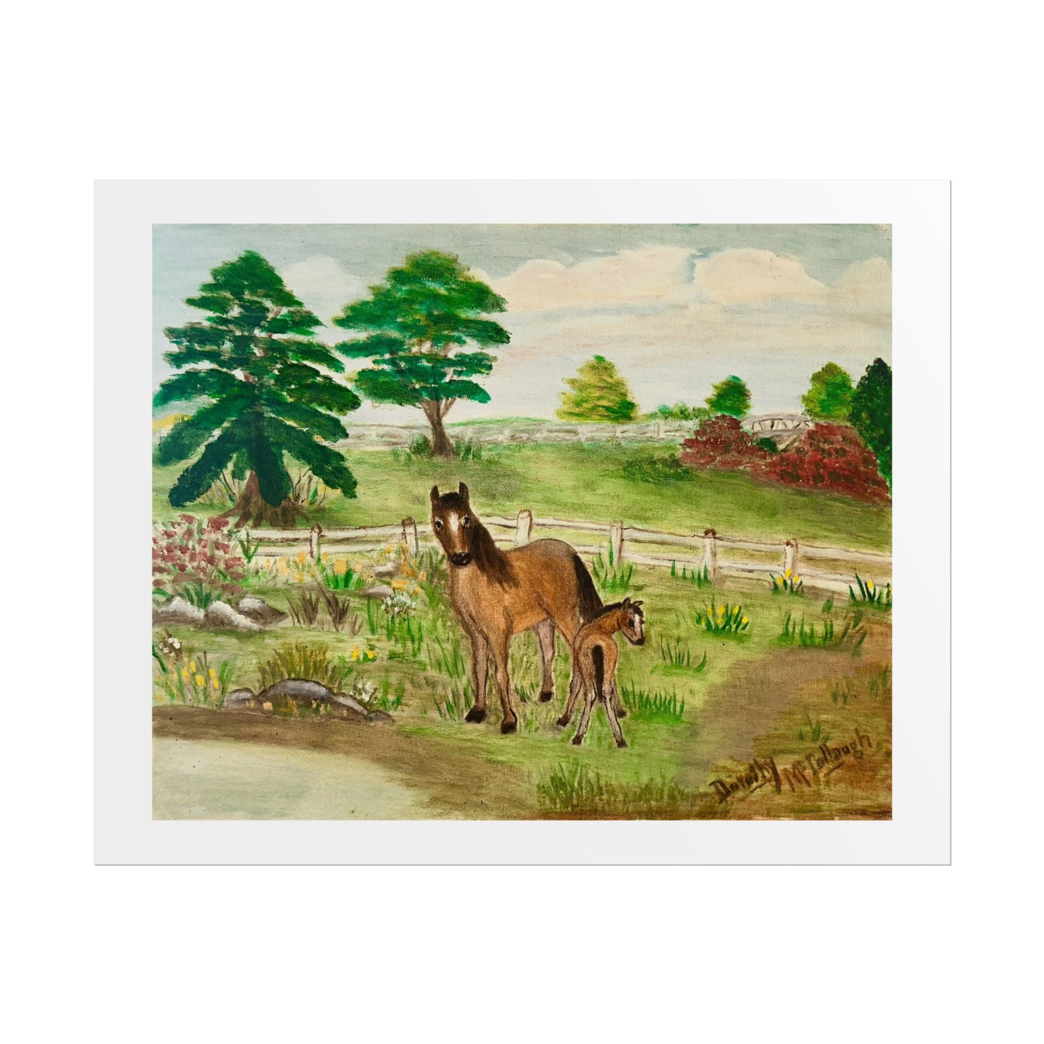 "Mare and Foal" Limited Edition Print