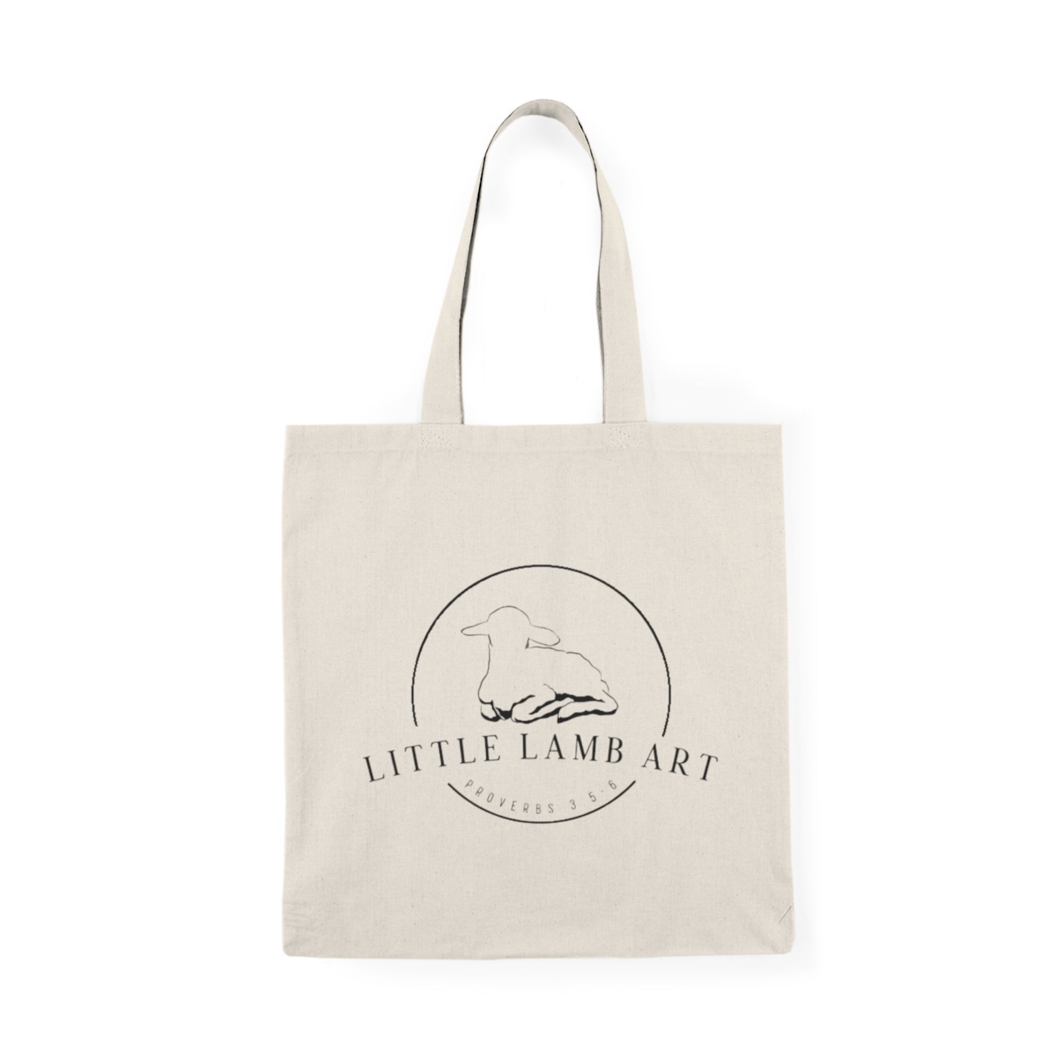 "Little Lamb Art" Tote Bag