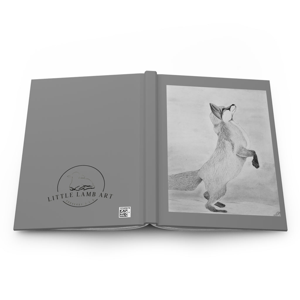 "Fox Study" Hardcover Journal