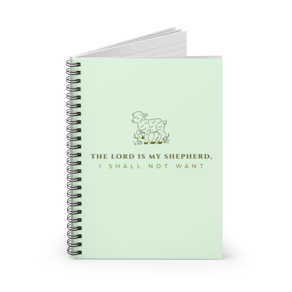 "My Shepherd" Spiral Notebook