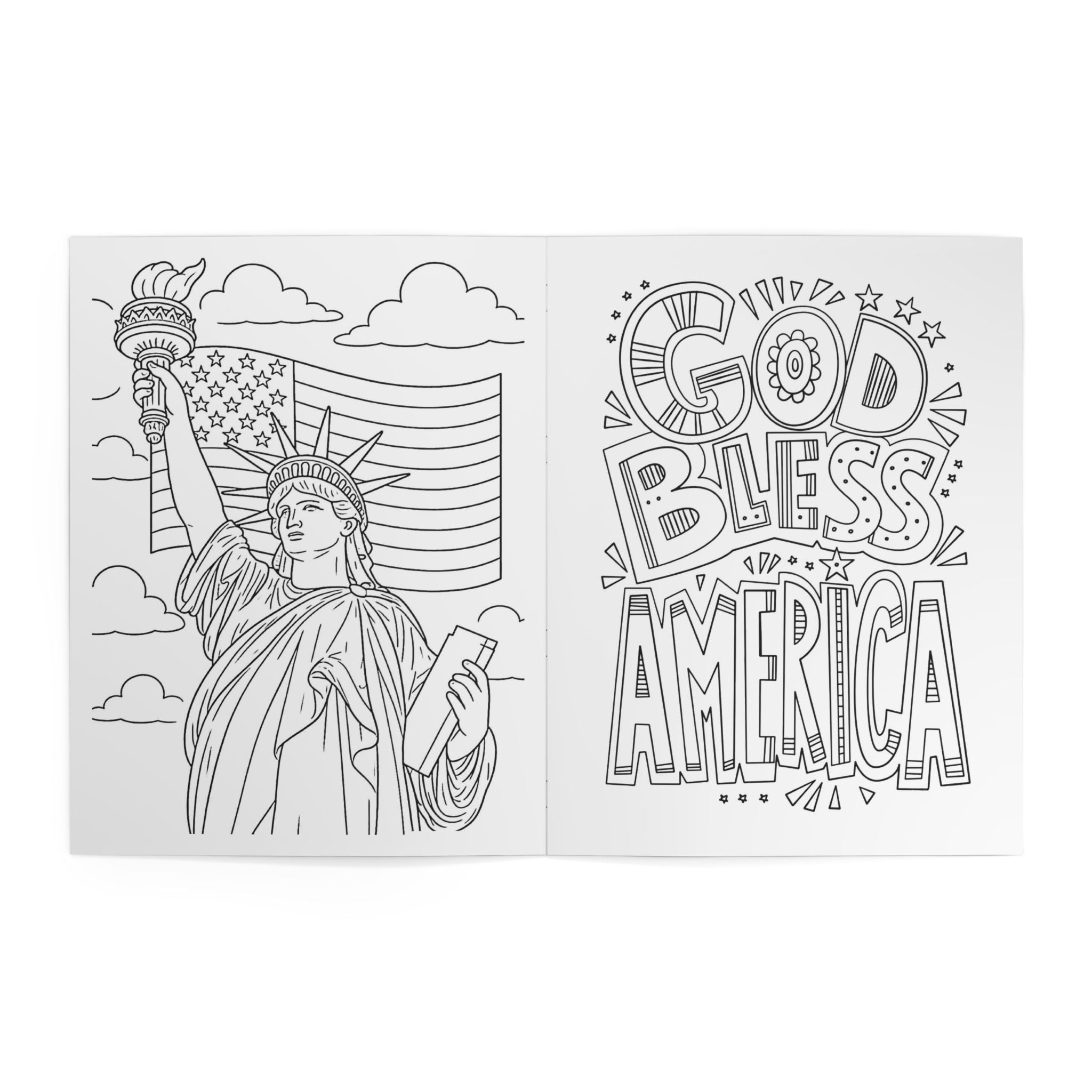 "America's 250th" Coloring Book