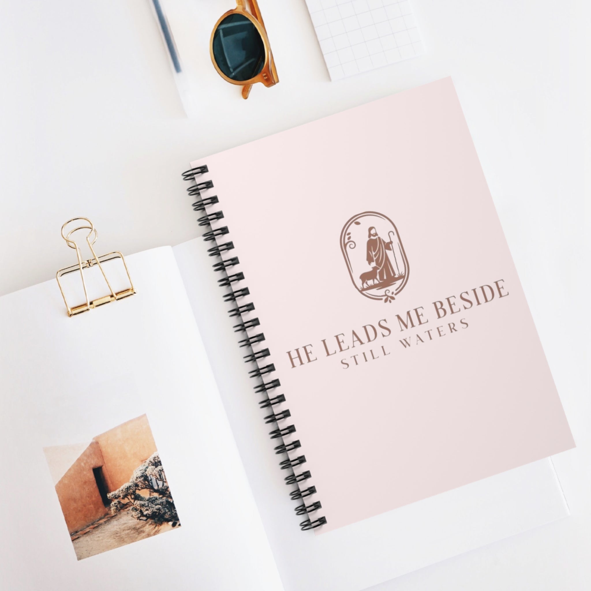 "Still Waters" Spiral Notebook