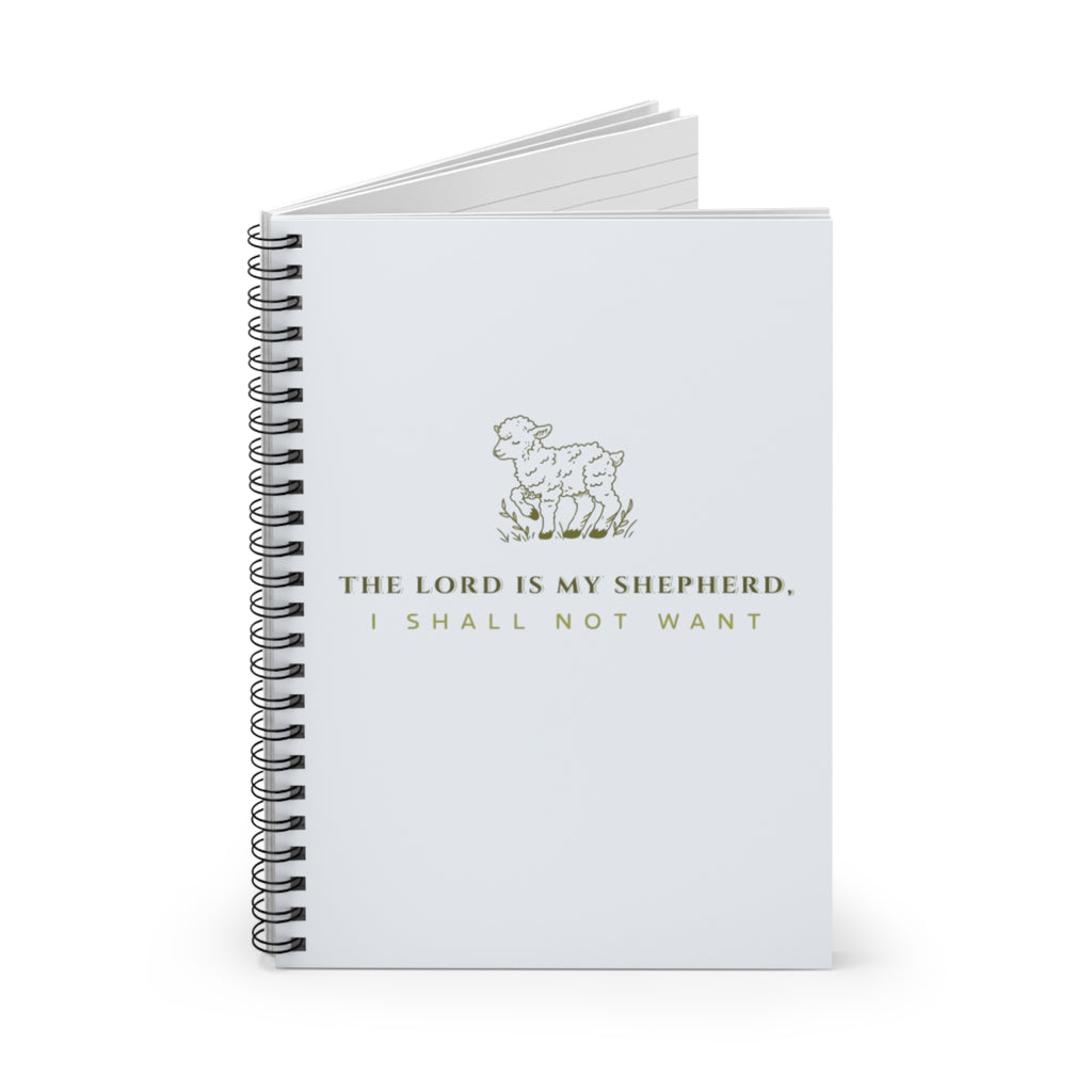 "My Shepherd" Spiral Notebook