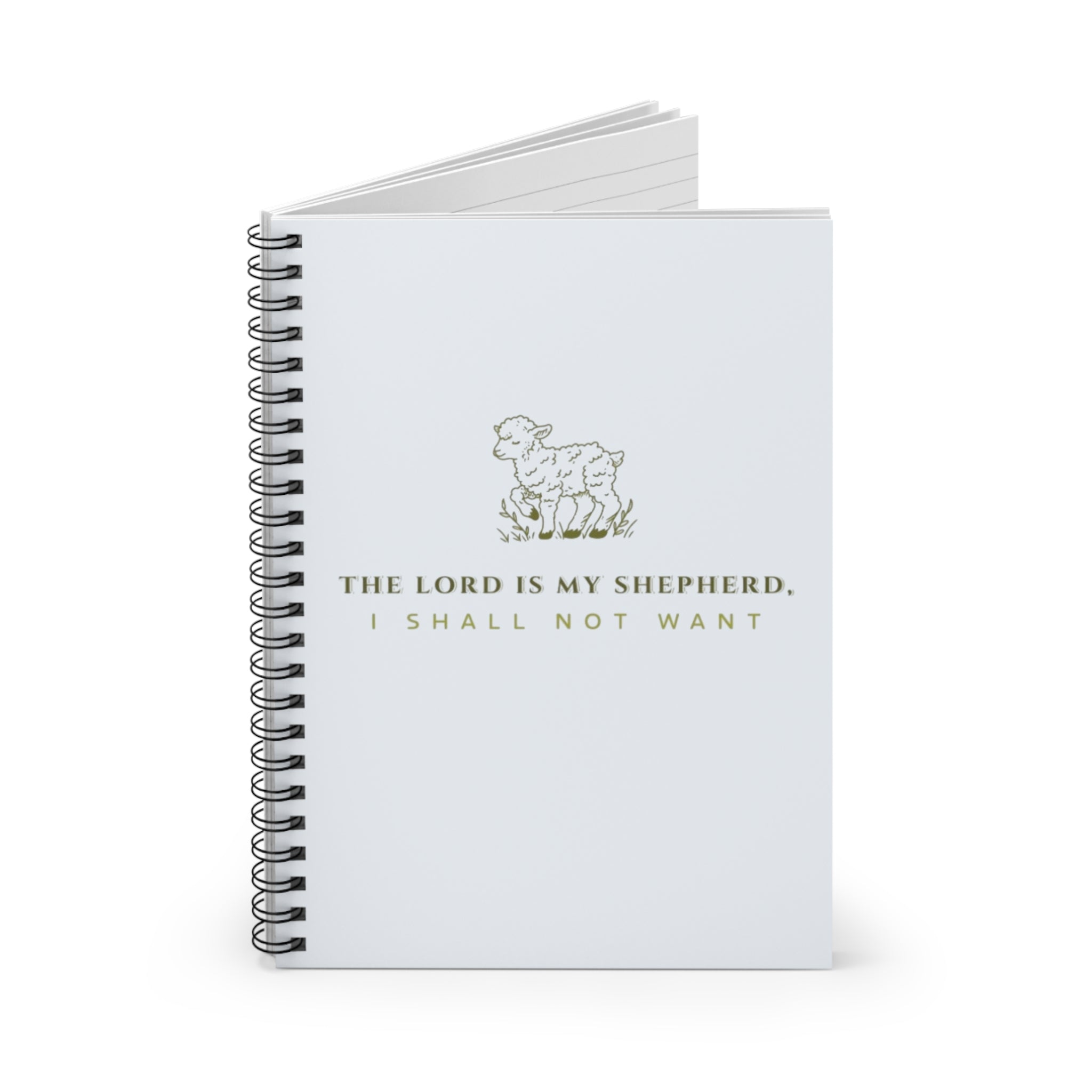 "My Shepherd" Spiral Notebook