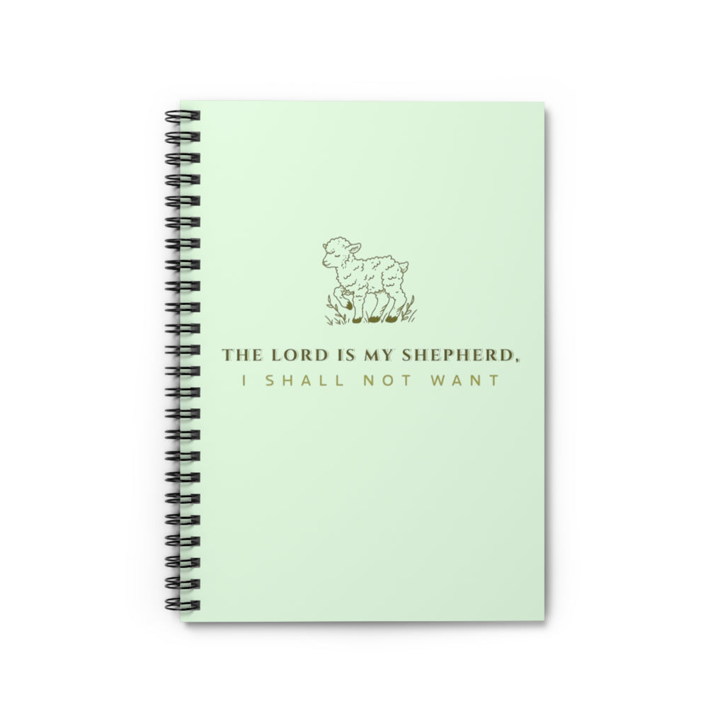 "My Shepherd" Spiral Notebook