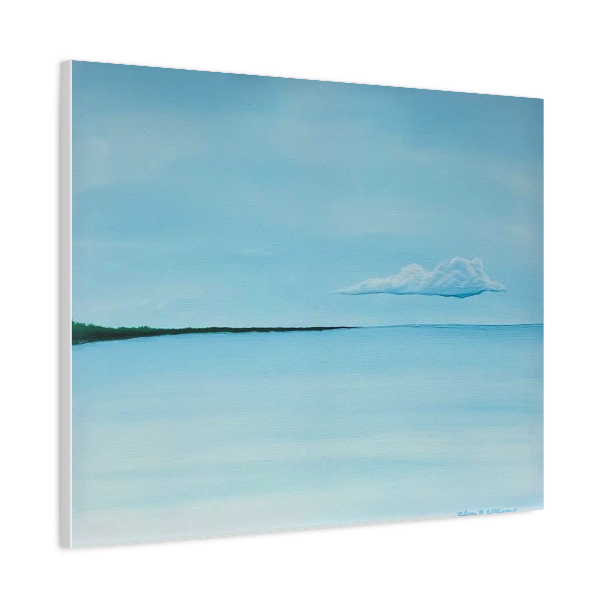 "White Waters" Stretched Canvas