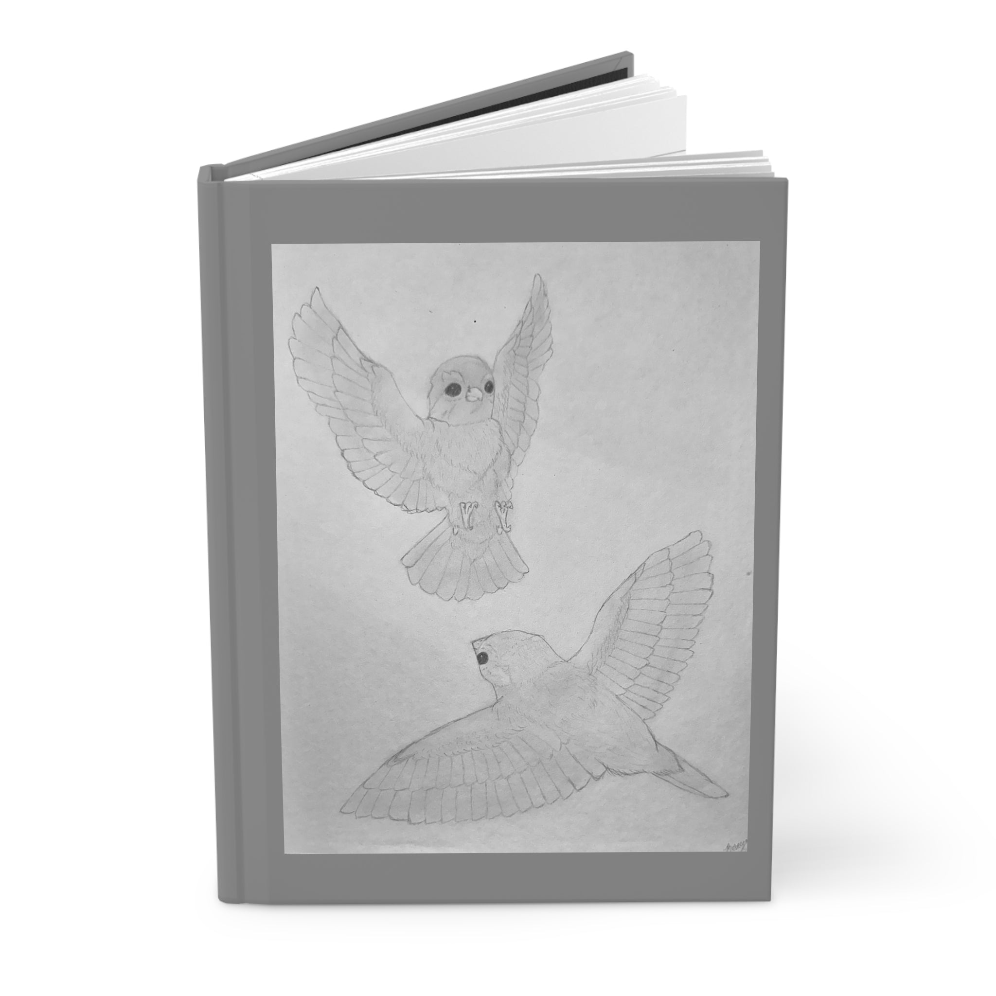 "Finch Study" Hardcover Journal