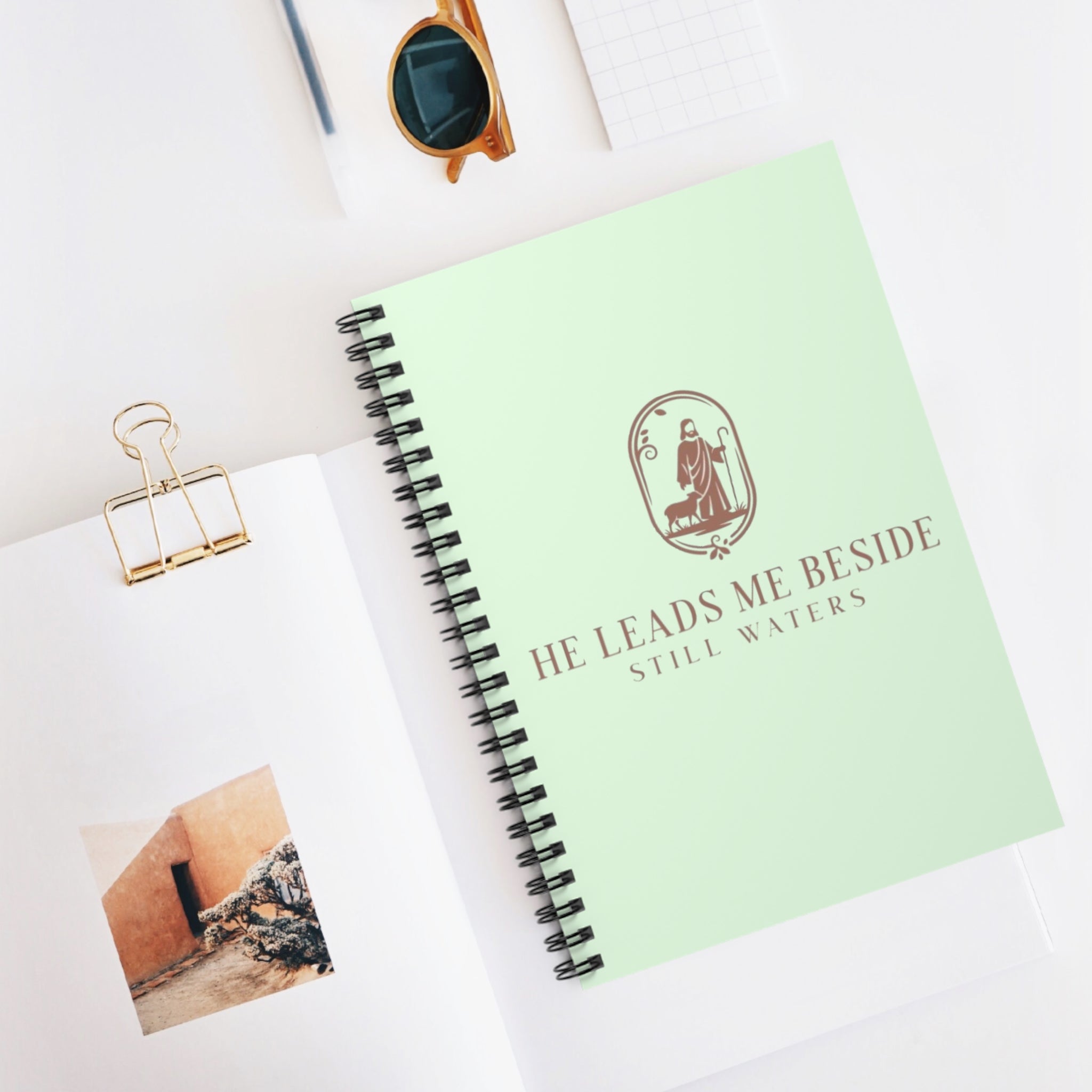 "Still Waters" Spiral Notebook